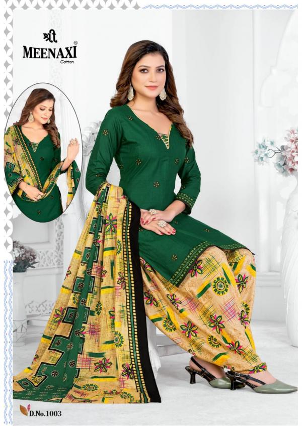 Smc Patiyala Queen Designer Cotton Readymade Suit